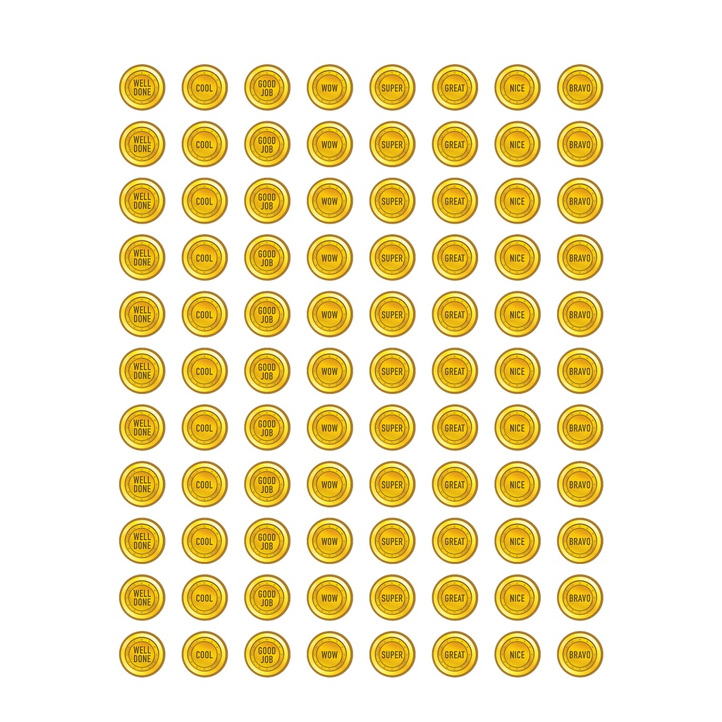 Treasure Hunt Reward Trackers with Stickers
