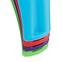 Assorted Color Indoor/Outdoor Plastic Stack Stool Set of 4