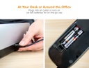 Electric or Battery 3 Hole Paper Punch 12 Sheet Capacity