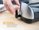 Electric or Battery 3 Hole Paper Punch 12 Sheet Capacity
