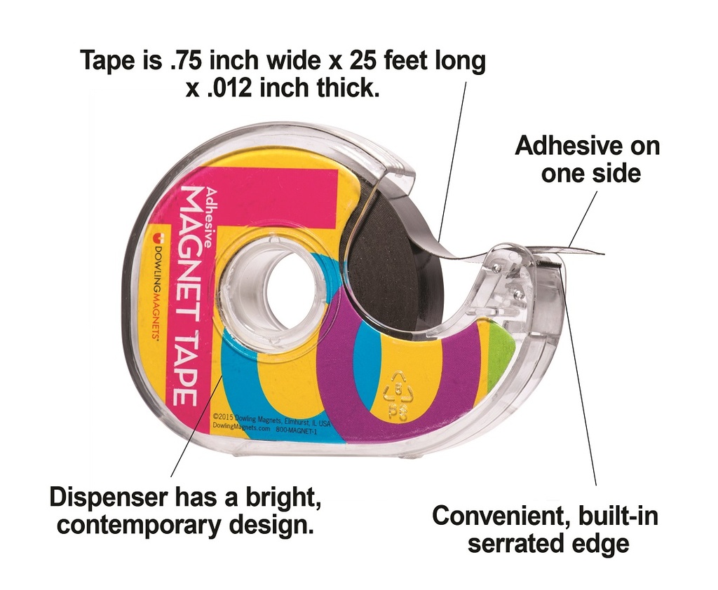 25' Roll of Magnet Tape