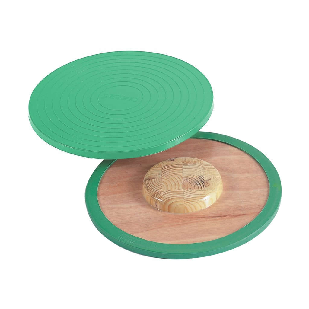 Balancing Board with Green Cover