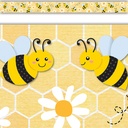 Buzzing Bees Straight Border Trim