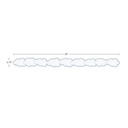 Clouds Die-Cut Border Trim