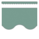 Retreat Green Scalloped Border Trim