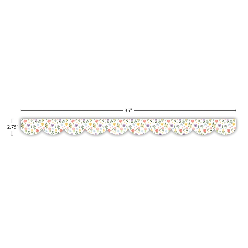 Cottagecore Die-Cut Border Trim
