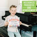 Colorful Crayons Award Certificates of Achievement for Students, Set of 25