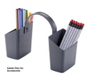 Antimicrobial Electric Pencil Sharpener Caddy with Handle 