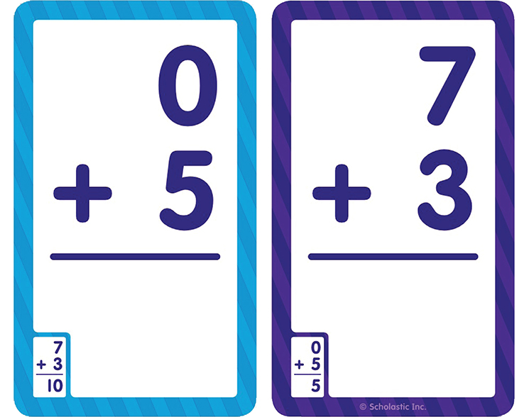 Flash Cards Addition 0 - 12