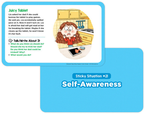 Scholastic Teacher Resources Scholastic News Sticky Situation Cards: Grades  1-3 : Target