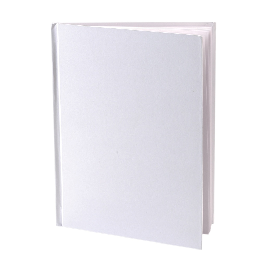 White Hardcover Blank Books 6" x 8" Portrait 12ct