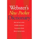 Webster's New Pocket Dictionary 6ct