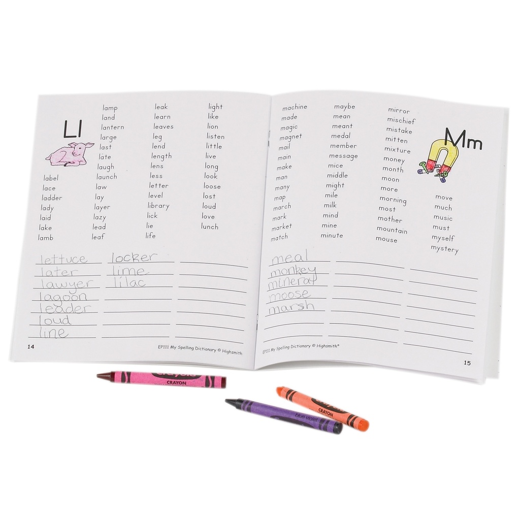 My Spelling Dictionary Pack of 10