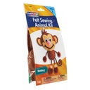 Monkey Felt Sewing Activity Kit  