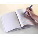 White Hardcover Blank Book Primary Lined 6" x 8" Portrait