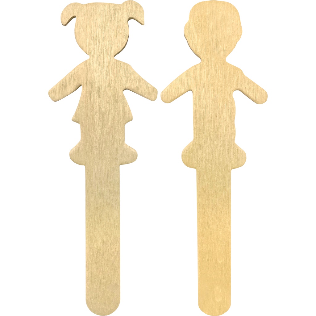 STEM Basics: People-Shaped Craft Sticks