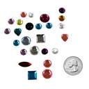 Multicolor Acrylic Gemstones 3 oz.