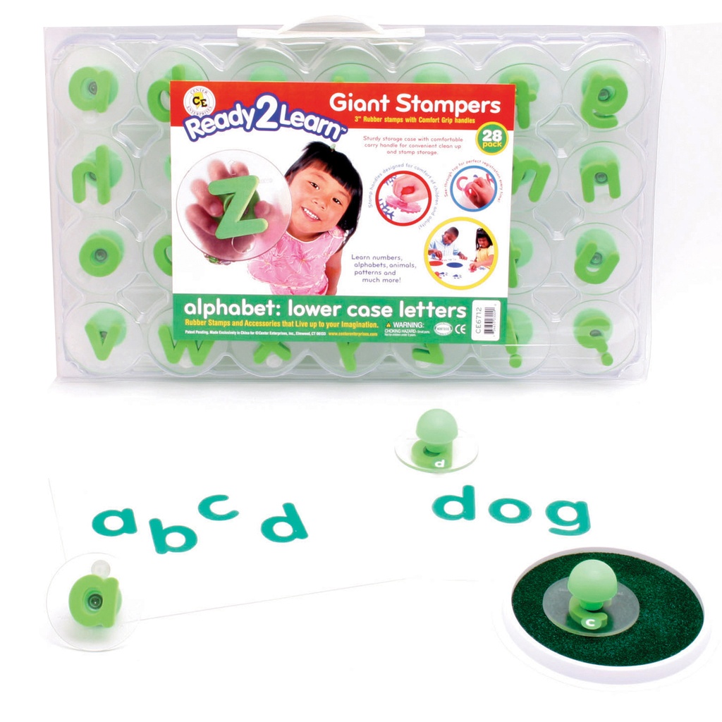 Lowercase Letters Giant Stampers Set of 28