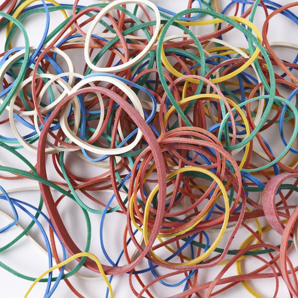 Assorted Rubber Bands 1 3/8 oz. bag