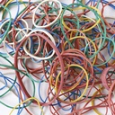 Assorted Rubber Bands 1 3/8 oz. bag
