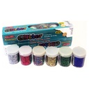 .75 oz. Shakers Assorted Colors Glitter Pack of 12