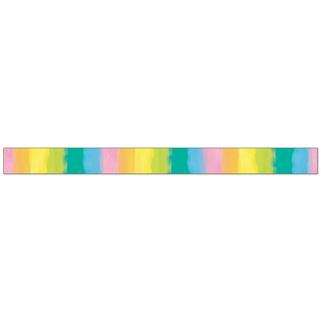 Creatively Inspired Watercolor Straight Borders 36 Feet
