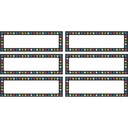 Chalkboard Brights Labels Magnetic Accents