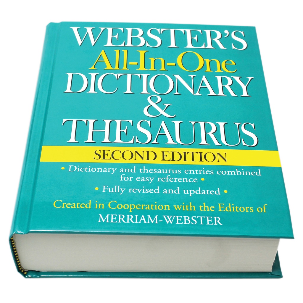 Webster's All-in-One Dictionary & Thesaurus Second Edition