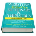 Webster's All-in-One Dictionary & Thesaurus Second Edition