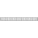 Creatively Inspired Black & White Grid Straight Borders 36 Feet