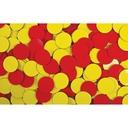 Plastic Magnetic Two-Color Counters Set of 200