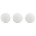 White 2 Inch Craft Foam Balls Pack of 100