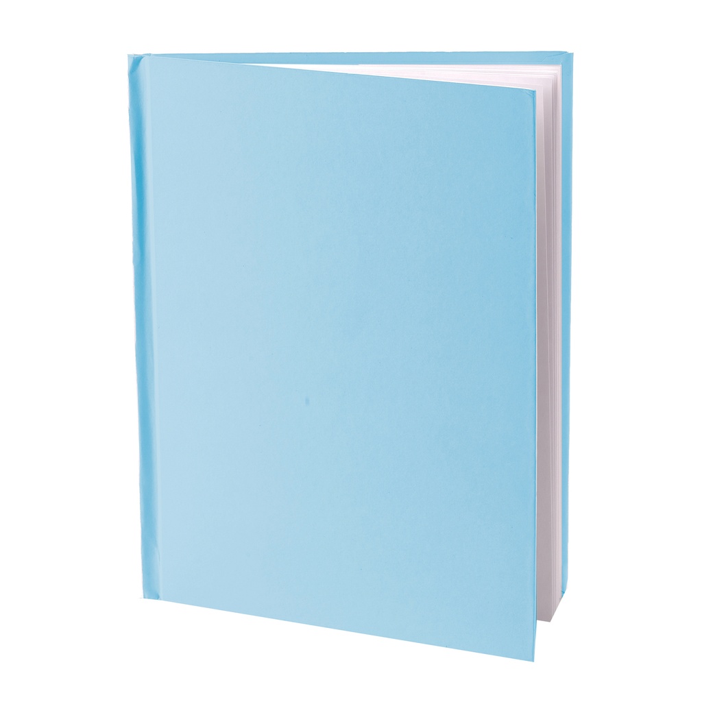 Blue Hardcover Blank Books 8" x 6" Portrait 12ct