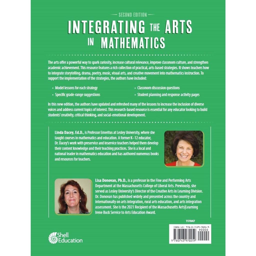 Integrating the Arts in Mathematics: 30 Strategies to Create Dynamic Lessons