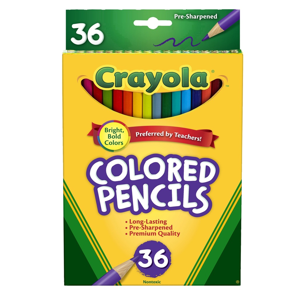 Colored Pencils 36 Colors