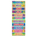 Color My World Spanish Calendar Bulletin Board Sets