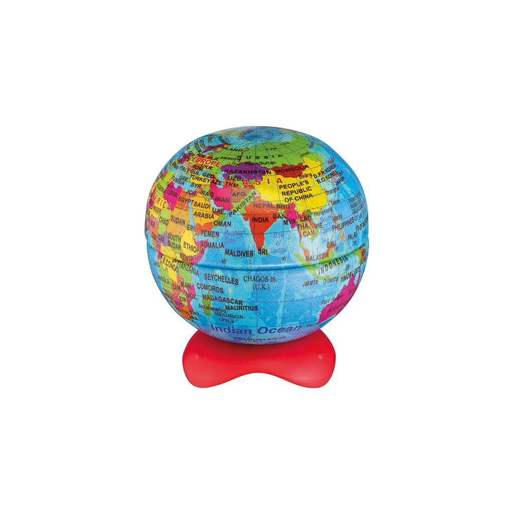 Globe 1-Hole Metal Canister Pencil Sharpener