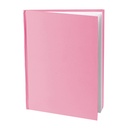 Pink Hardcover Blank Books  8.5" x 11" Portrait 6ct