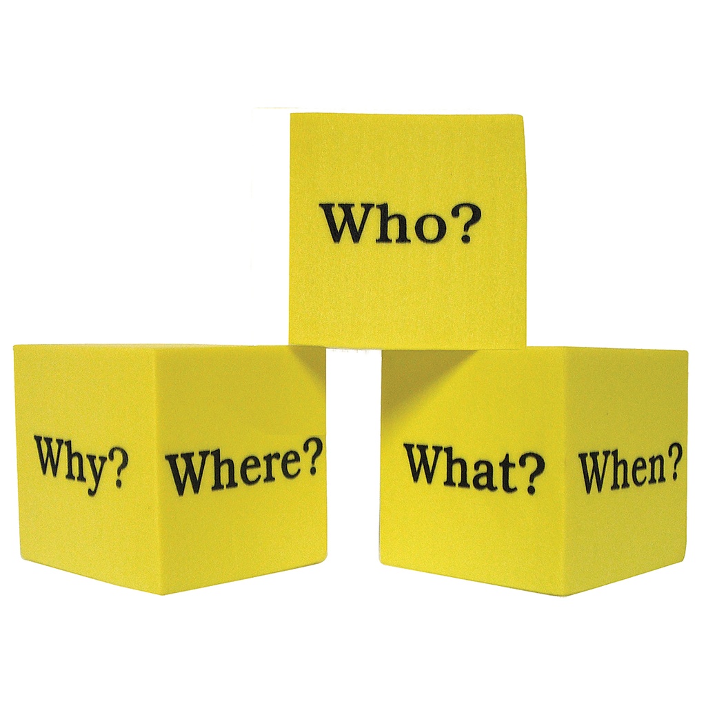 Foam Question Cubes