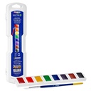Professional 8-Color Half Pan Watercolor Sest with Brushes 3ct