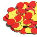 Plastic Magnetic Two-Color Counters Set of 200