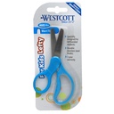 5" Blunt Assorted Colors Lefty Hard Handle Kids Scissors 6ct