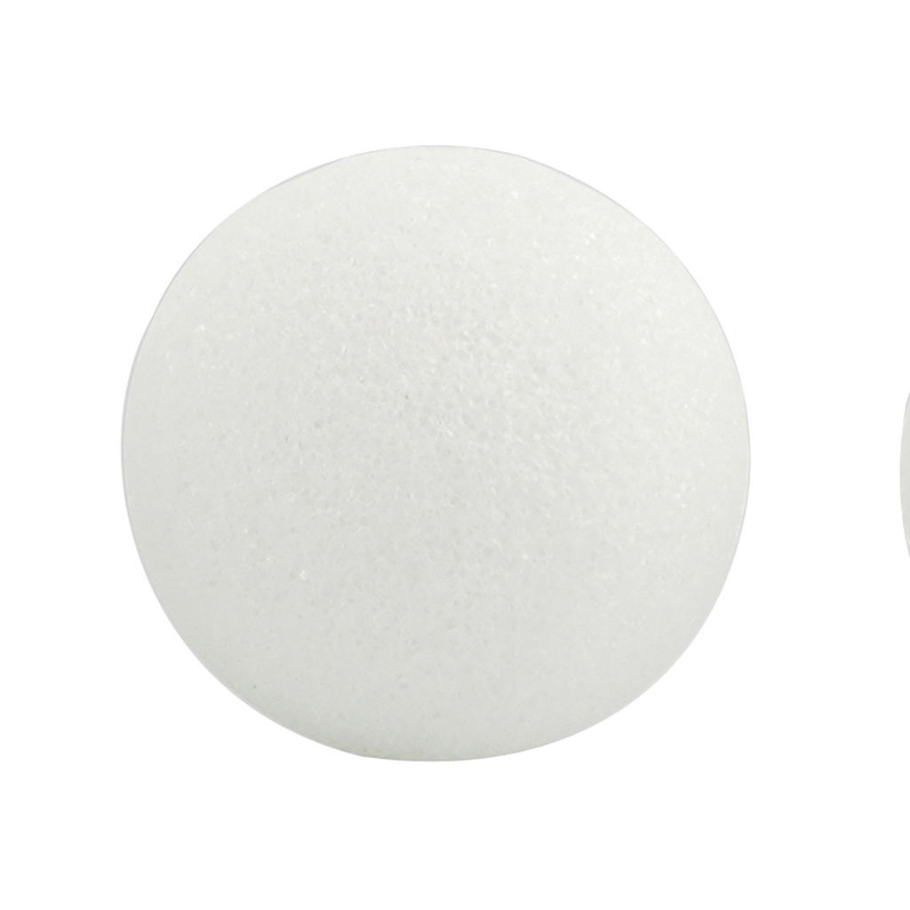 White 2 Inch Craft Foam Balls Pack of 100