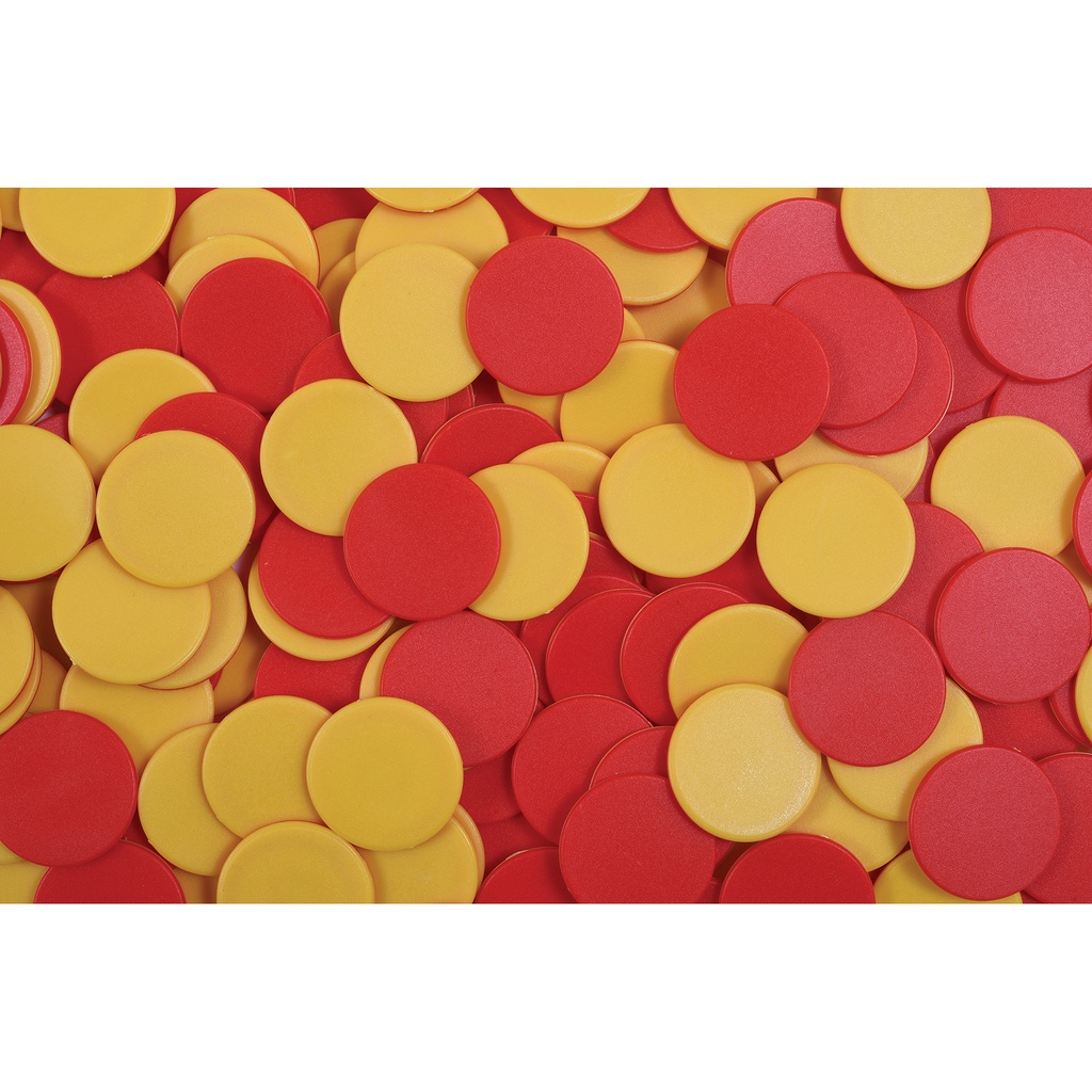 Plastic Two-Color Counters Set of 200