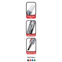 Assorted Chisel Tip Markathon Pump Dry Erase Marker 4-Pack