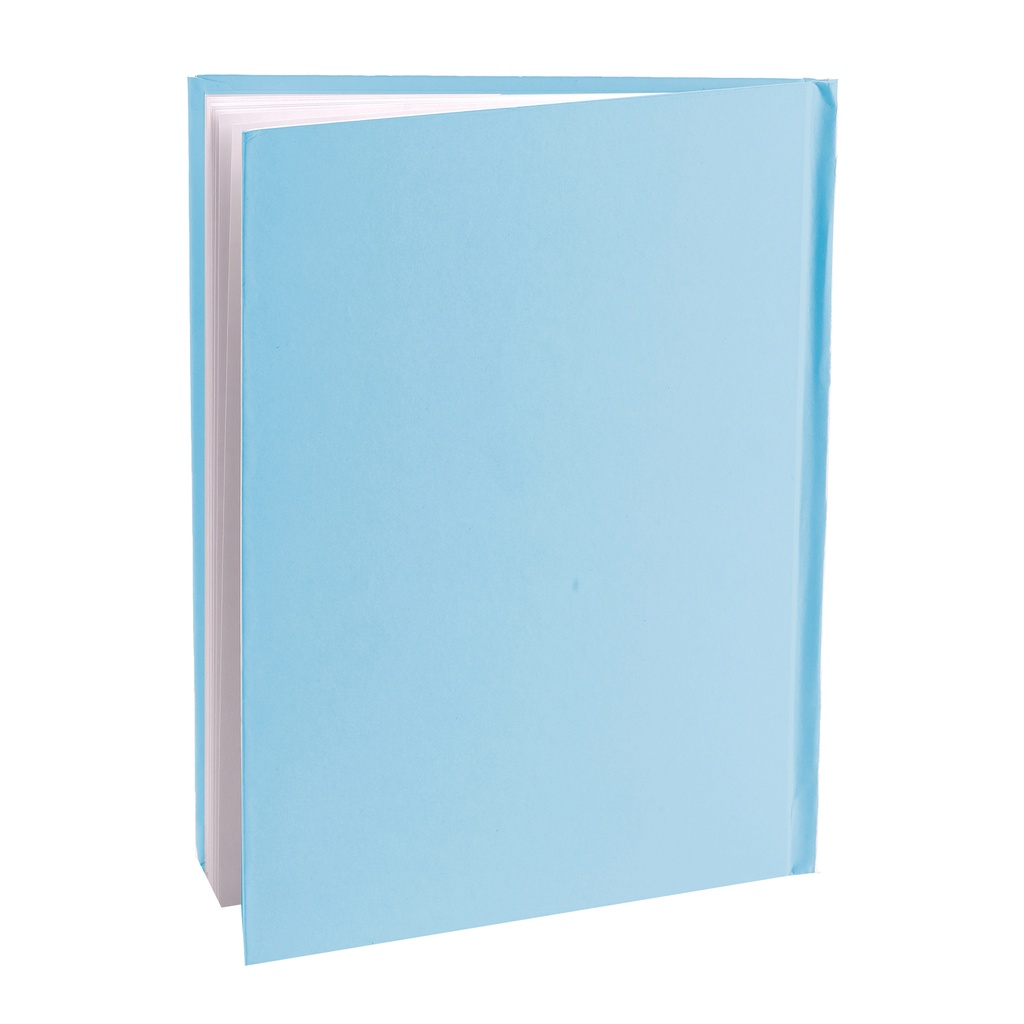 Blue Hardcover Blank Books 8" x 6" Portrait 12ct