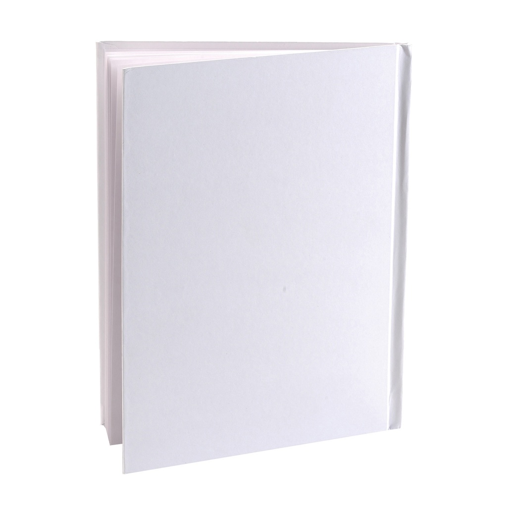 White Blank Hardcover Books 5" x 4" Portrait 12ct
