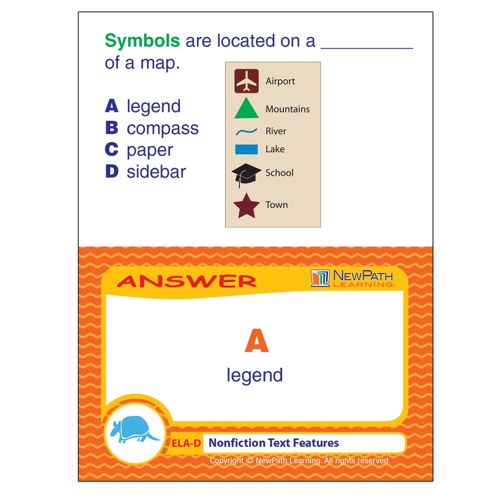 Nonfiction Text Features Learning Center Grades 3-5