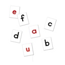 Magnetic Word Builder Boards with Magnetic Letters 4 Boards