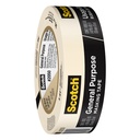 1.41 in x 60.1 yd General Purpose Masking Tape 3 Rolls